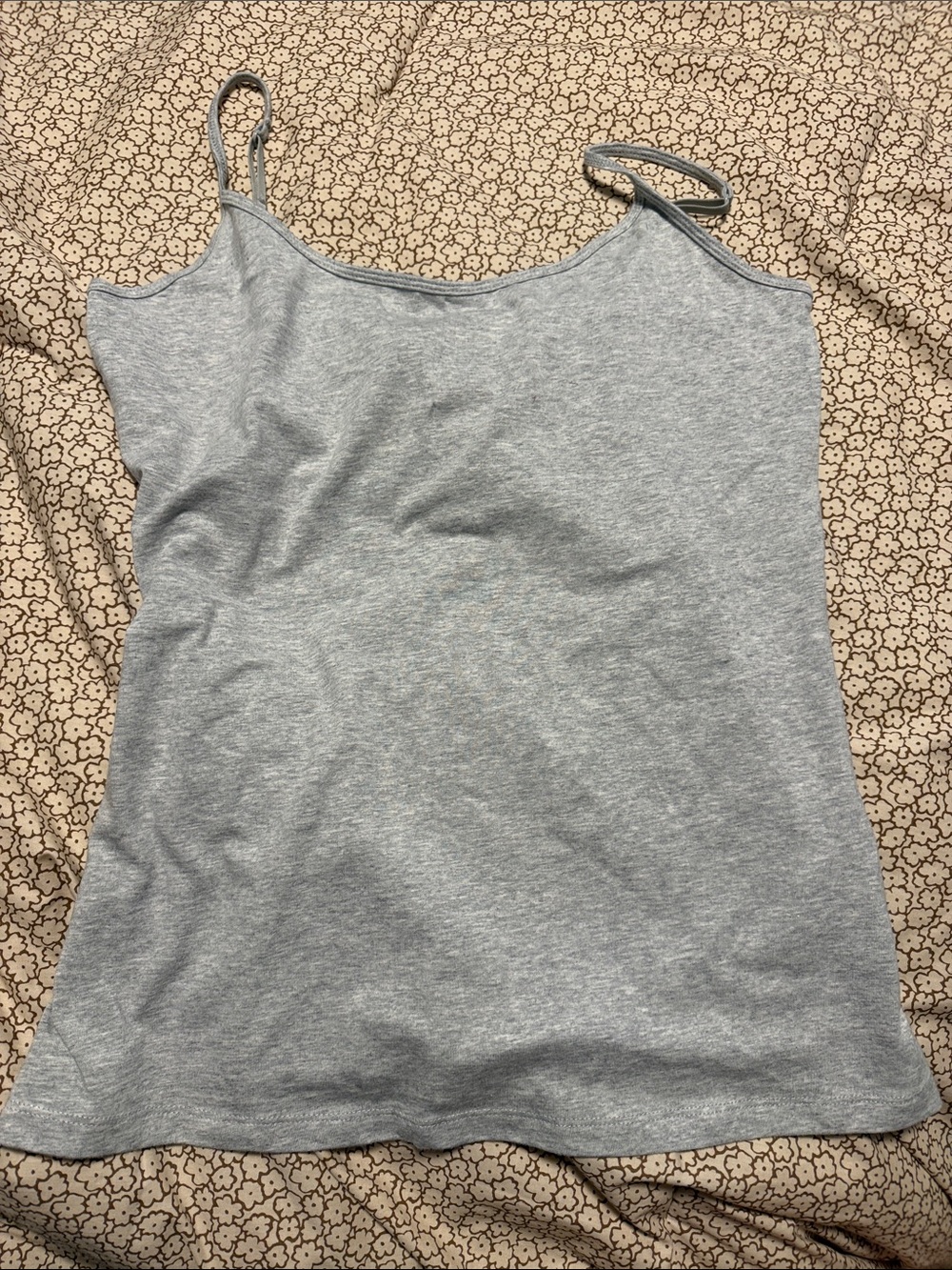 NWOT Amazon Essentials Heather Gray Women's Cami Tank Top